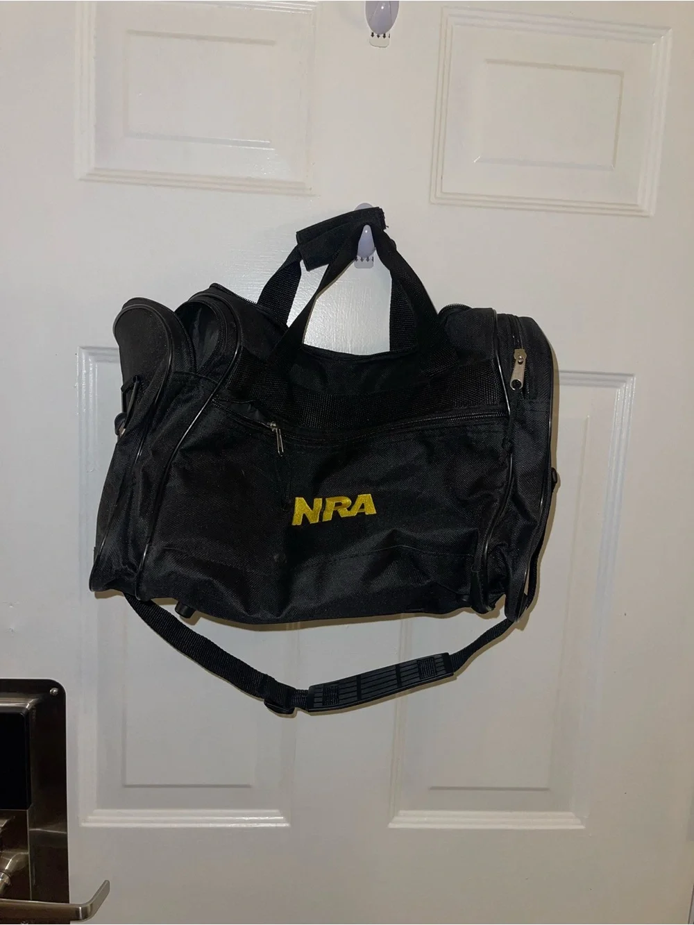 National Rifle Association NRA Black Duffle Bag Gun Case Duffel Bag